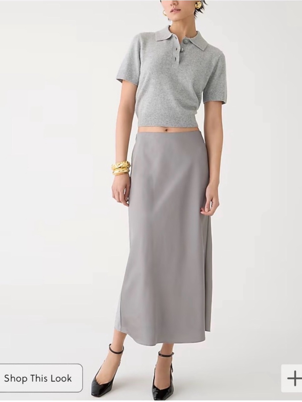J. Crew Gwyneth Slip Skirt, size S